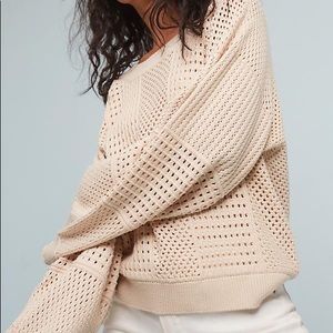 Anthropologie Reese Kimono Pullover Sweater
